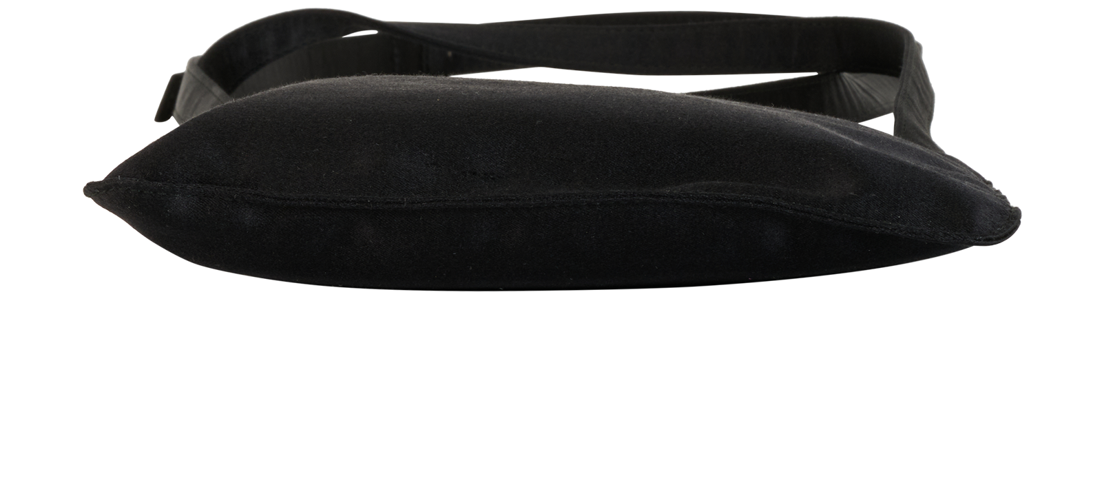 Prada Crossbody, &pound;310, Handbags, Black, Satin, Top view